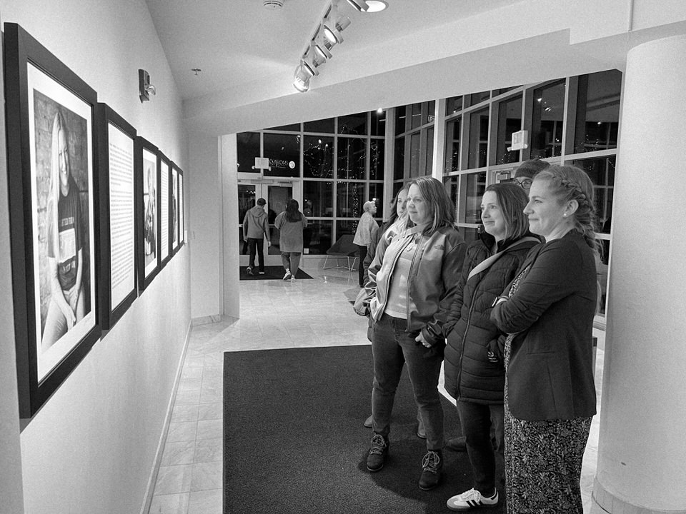 Illuminating-Women-art-exhibition-opening-reception-at-Trout-Museum-of-Art-black-and-white-photography-by-Studio-L-artist-photographer-Laura-Schneider-_1874