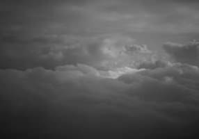 Switzerland clouds black and white fine art photography